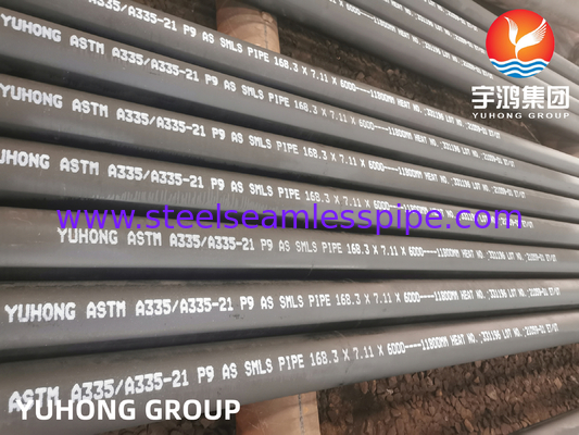 ASTM A335 P9 전력발전소용 무縫合金鋼管