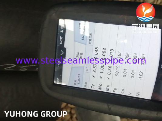 ASTM A335 P9 전력발전소용 무縫合金鋼管