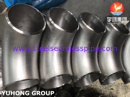 ASTM A815 S31803 듀플렉스 스틸 부트웨일드 90Deg 팔꿈치 파이프 피팅 B16.9