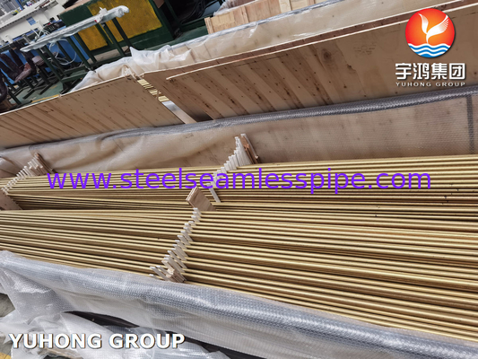 ASTM B111 UNS C68700 알루미늄 구리 튜브