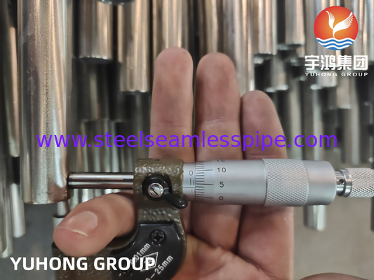 ASTM A249 TP304L 오스텐이틱 스테인레스 스틸 용접 튜브