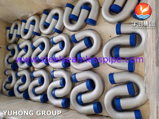 ASME SA213 TP316L 1.4404 소화용 히터용 스테인리스 스틸 U 굽기 튜브