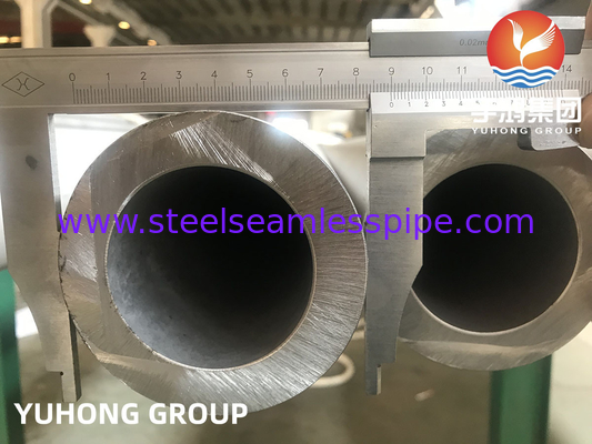 ASTM A312 TP321H 스테인리스 스틸 무縫管 100% ET / UT / HT 열 교환기