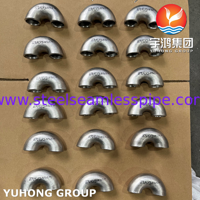 ASTM B366 Hastelloy C22 니켈 합금강 180도 SR 리턴