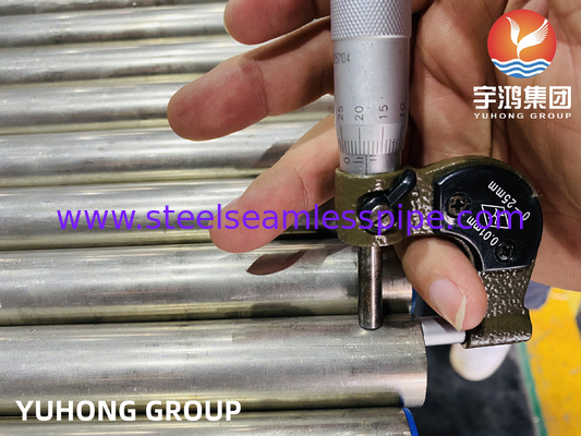 ASME SB167 인코넬 600 시무스 튜브 클로라이드 SCC 수소화 원자로에 내성