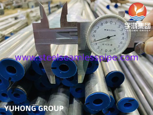 ASME SB167 인코넬 600 시무스 튜브 클로라이드 SCC 수소화 원자로에 내성