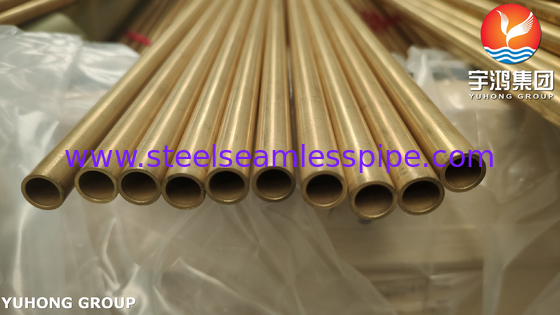 ASME SB111 C68700 알루미늄 구리 무선 튜브 O61 열 교환기 튜브 펀들