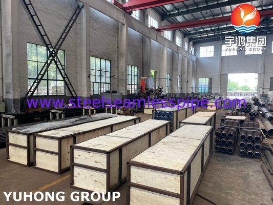 ASTM A376 TP347H S34709 스테인리스 스틸 고주파 웰딩 스파이럴 핀 튜브