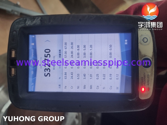 ASTM A182 F53, UNS S32750, 1.4410 슈퍼 듀플렉스 스테인리스 스틸 웰드 넥 플랜지 RF B16.5