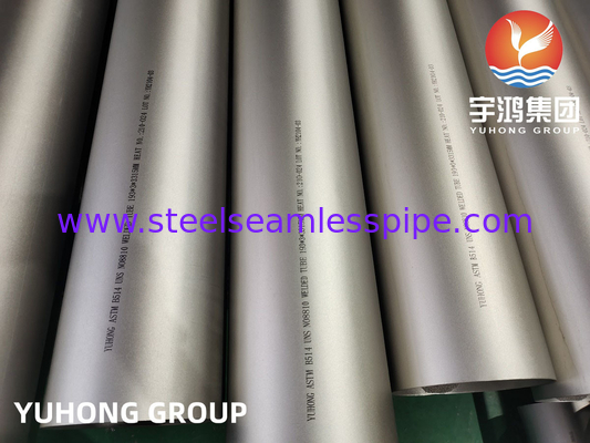 ASME SB514 인콜로이 800H 웨일드 튜브 일반 부식용 니켈-철-크롬 합금 철