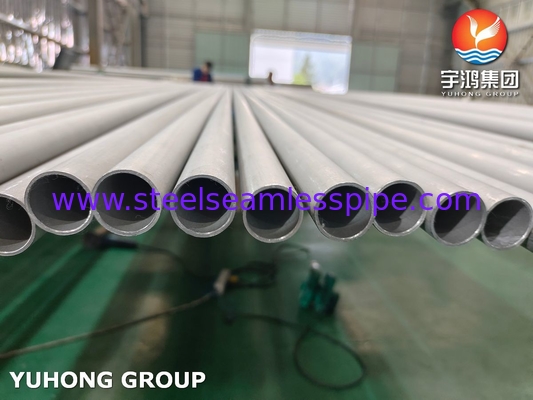 ASTM A269 TP304 스테인리스 스틸 무선 파이프 소금 및 연금 파이프