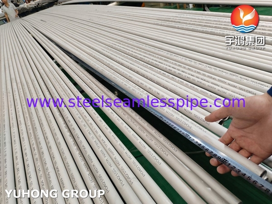 ASTM A269 TP304 스테인리스 스틸 무선 파이프 소금 및 연금 파이프