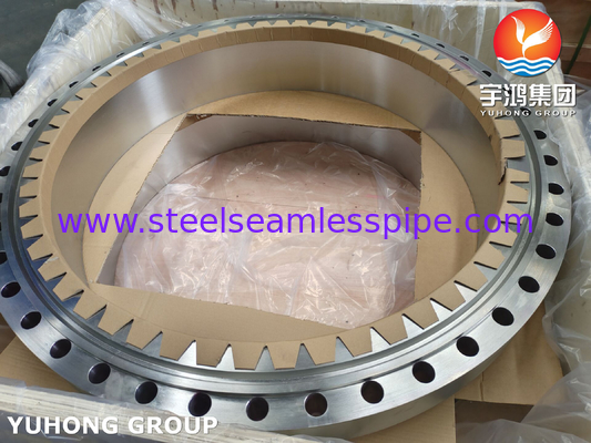 스테인리스 스틸 웰드 넥 RTJ 플랜지 ASME B16.5 ASTM A182 F310 WNRTJ 플랜지