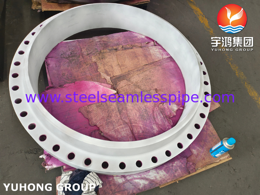 스테인리스 스틸 웰드 넥 RTJ 플랜지 ASME B16.5 ASTM A182 F310 WNRTJ 플랜지
