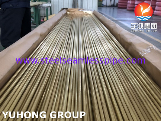ASTM B111 C68700 알루미늄 구리 튜브 구리 합금 튜브 EN 10204/3.1B