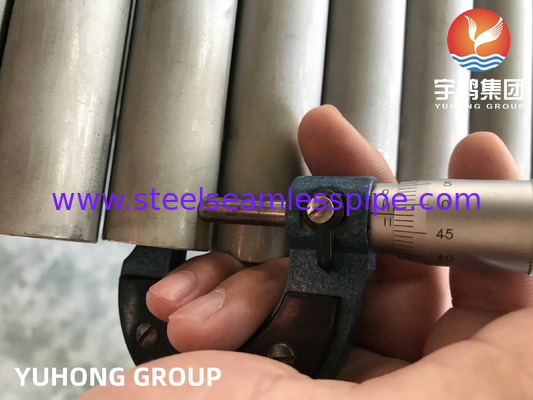 ASTM A312 스테인리스 스틸 톱리스 파이프 TP304H TP310H TP316H TP321H TP347H