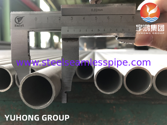ASTM A312 스테인리스 스틸 톱리스 파이프 TP304H TP310H TP316H TP321H TP347H