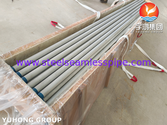 ASTM A312 스테인리스 스틸 253MA UNS S30815 매어지고 굽힌 무선 파이프