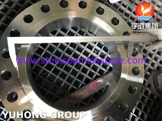 ASTM A182 F53 UNS S32750 소금 해제용 RF 플랜지에 슈퍼 듀플렉스 스틸 슬리프