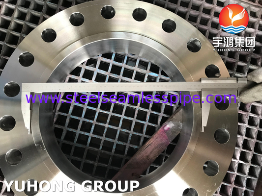 ASTM A182 F53 UNS S32750 소금 해제용 RF 플랜지에 슈퍼 듀플렉스 스틸 슬리프