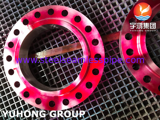 ASTM A182 F53 UNS S32750 소금 해제용 RF 플랜지에 슈퍼 듀플렉스 스틸 슬리프