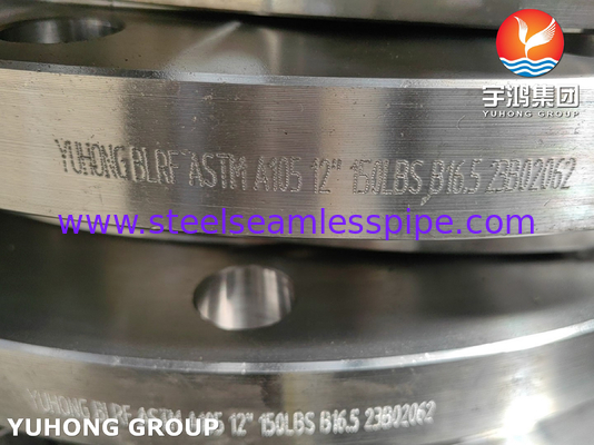 ASME B16.5 ASTM A105 / A105N 탄소강 블라인드 플랜지 BLRF 플랜지