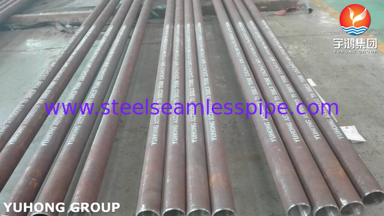 ASME SA213 T9 소화 된 오븐 소화 된 히터 컨브렉션 튜브에 대한 합금 강철 꿰매지 않은 튜브