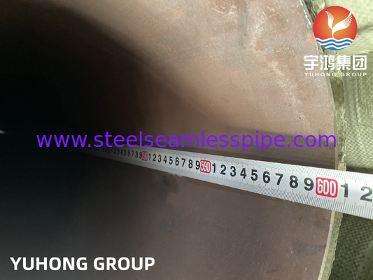 ASTM A335 P22 합금 강철 열기용으로 열로 롤링 된 무선 파이프