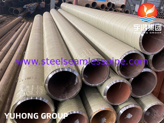 ASTM A335 P22 합금 강철 열기용으로 열로 롤링 된 무선 파이프
