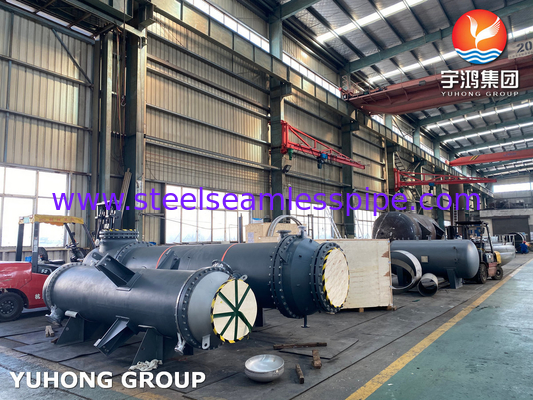 ASTM EN 열교환기 부품 튜브 엽 면 면 껍질