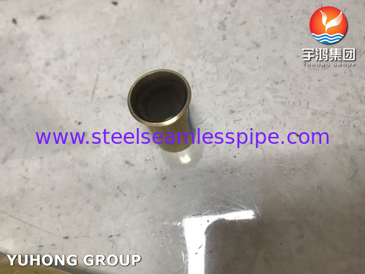 ASTM B111 C68700 구리 합금 강철 열 교환기에 대한 꿰매지 않은 U 굽기 튜브