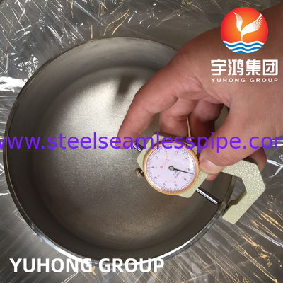 ASME SA403 Butt weld Fittings 316L 톱니 없는 모자