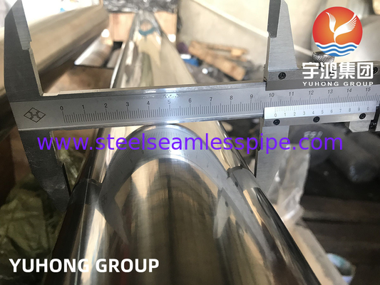 ASTM A789 UNS S32205 듀플렉스 스틸 톱리스 튜브