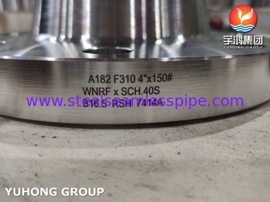 좋은 용접성 ASTM A182 F310 (1.4841) BLRF WNRF 가조 플랜지