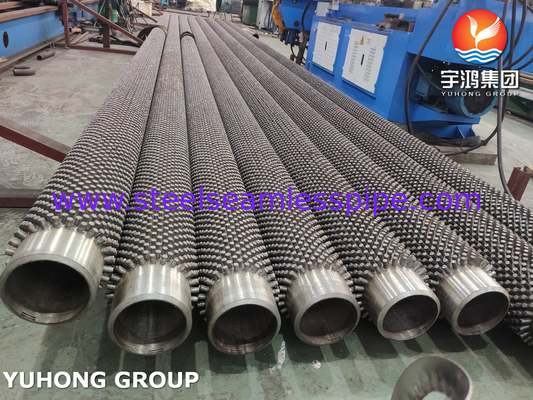 합금강 ASTM A213, ASME SA213 T9 스팀 오븐용 톱니 튜브