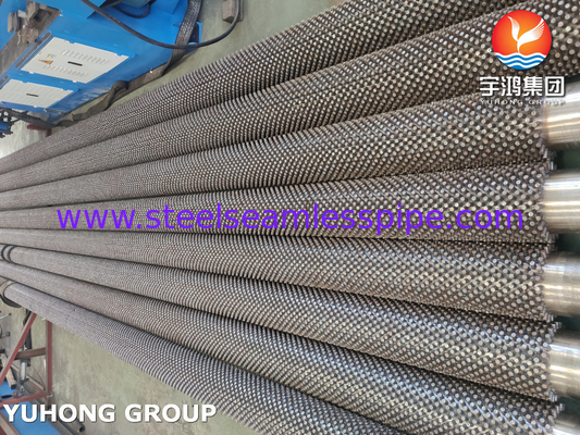 합금강 ASTM A213, ASME SA213 T9 스팀 오븐용 톱니 튜브