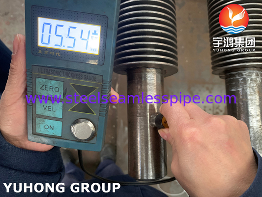 탄소 강철 ASTM A106 GR.B 고주파 용접 U 핀 튜브
