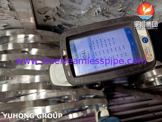 ASTM A240 F904L 1.4539 AWWA C207 SOFF 파이프 시스템을 위한 플랜지