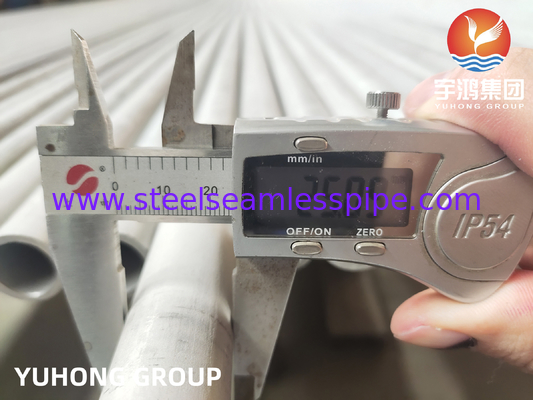 ASTM A268 / ASME SA268 TP410/TP430 열 교환기 콘덴서용 스테인리스 스틸 무縫管