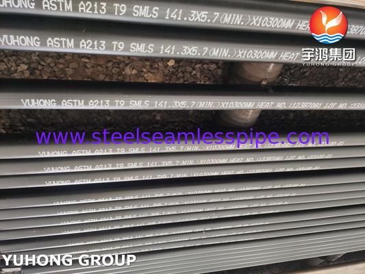 ASME SA213 T9 T11 T22 T91 소화 오븐 튜브용 합금 강철 톱니 없는 튜브
