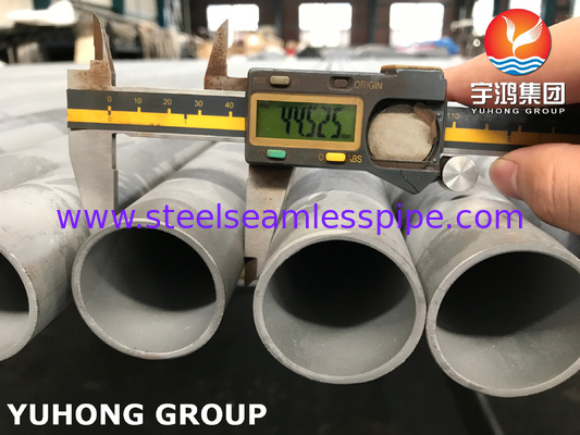 ASTM A268 TP430Ti 티타늄 안정화 된 페리트성 스테인리스 스틸 무선 튜브