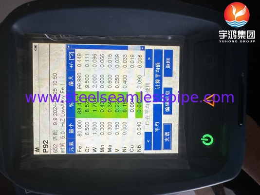 ASTM A182 F92 1/2 인치 90° 팔꿈치 #6000 ASME B16.11 SW 전력 발전소용