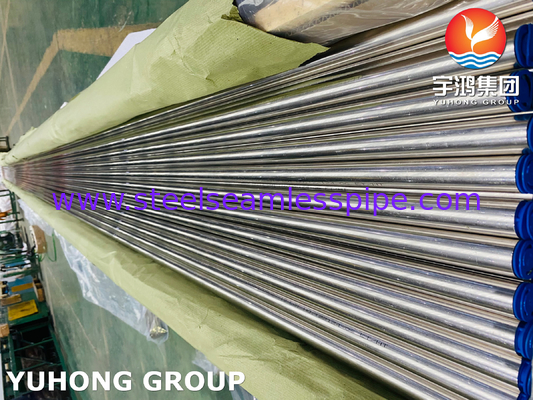 ASME SB111 C71500 구리 니켈 합금 무선 콘덴서 시스템 튜브