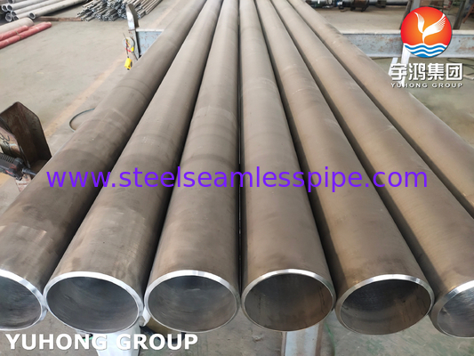 ASTM A376 TP347H 열 저항성 스테인리스 스틸 꿰매지 않는 파이프