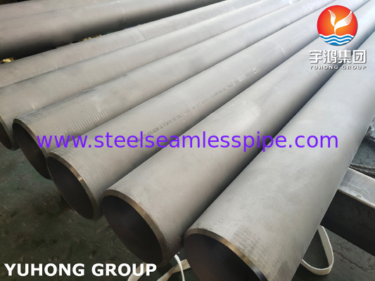 ASTM A376 TP347H 열 저항성 스테인리스 스틸 꿰매지 않는 파이프