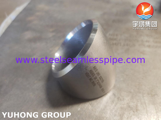 ASTM A815 WP-S UNS S32750 90° / 45° SR 팔꿈치 듀플렉스 스틸 BW 부착