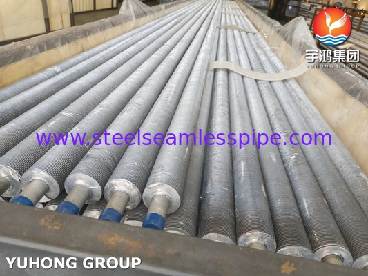 엑스트루레이드 ASTM A269 TP304 스테인리스 스틸 핀드 열 교환 튜브
