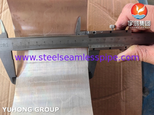 ASTM B283 C70620 구리 용접 목 RF 플랜지