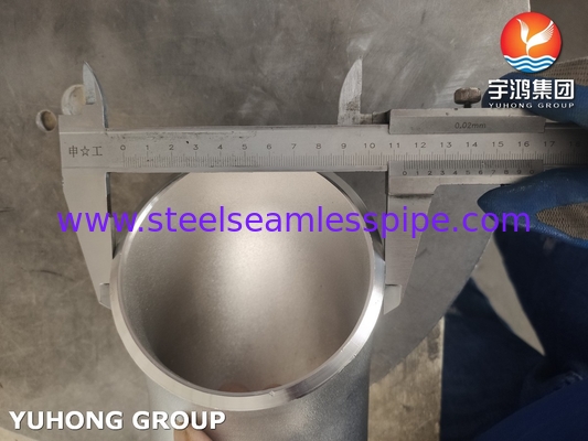 ASTM A403 WP304H 스테인리스 스틸 부트웰드 파이프 90도 SR 팔꿈치