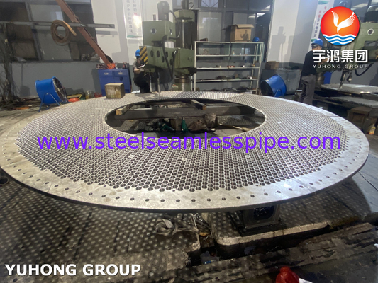 ASTM a182 스테인리스 스틸 바플 및 열 교환기 튜브 엽